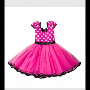 Boutique Pink tulle dress size 120 (6/7)